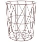 vidaXL Mesa de centro color cobre Ø 47 cm vidaXL Mesa de centro color cobre Ø 47 cm