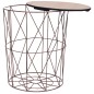 vidaXL Mesa de centro color cobre Ø 47 cm vidaXL Mesa de centro color cobre Ø 47 cm