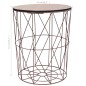 vidaXL Mesa de centro color cobre Ø 47 cm vidaXL Mesa de centro color cobre Ø 47 cm