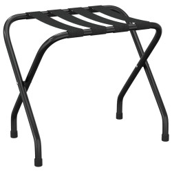 vidaXL Soporte para maletas negro 56x40x49 cm