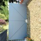 vidaXL Toldo lateral plegable terraza gris 400x200 cm vidaXL Toldo lateral plegable terraza gris 400x200 cm