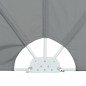 vidaXL Toldo lateral plegable terraza gris 400x200 cm vidaXL Toldo lateral plegable terraza gris 400x200 cm