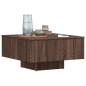 vidaXL Mesa de centro contrachapado roble marrón 60x60x31,5 cm vidaXL Mesa de centro contrachapado roble marrón 60x60x31,5 cm