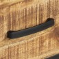 vidaXL Mesa consola de madera rugosa de mango 110x35x75 cm vidaXL Mesa consola de madera rugosa de mango 110x35x75 cm