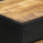 vidaXL Mesa consola de madera rugosa de mango 110x35x75 cm vidaXL Mesa consola de madera rugosa de mango 110x35x75 cm