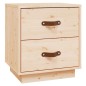 vidaXL Mesitas de noche 2 uds madera maciza de pino 40x34x45 cm vidaXL Mesitas de noche 2 uds madera maciza de pino 40x34x45 cm
