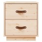 vidaXL Mesitas de noche 2 uds madera maciza de pino 40x34x45 cm vidaXL Mesitas de noche 2 uds madera maciza de pino 40x34x45 cm