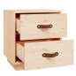vidaXL Mesitas de noche 2 uds madera maciza de pino 40x34x45 cm vidaXL Mesitas de noche 2 uds madera maciza de pino 40x34x45 cm
