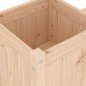 vidaXL Banco con jardineras madera maciza de pino 180x36x63 cm vidaXL Banco con jardineras madera maciza de pino 180x36x63 cm