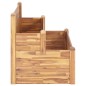 vidaXL Jardinera de 2 niveles madera maciza de acacia 110x75x84 cm vidaXL Jardinera de 2 niveles madera maciza de acacia 110x75x84 cm