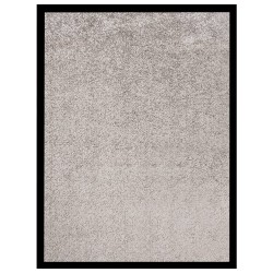 vidaXL Felpudo gris 40x60 cm
