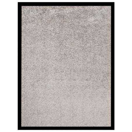 vidaXL Felpudo gris 40x60 cm
