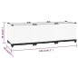 vidaXL Arriate polipropileno 120x40x38 cm vidaXL Arriate polipropileno 120x40x38 cm
