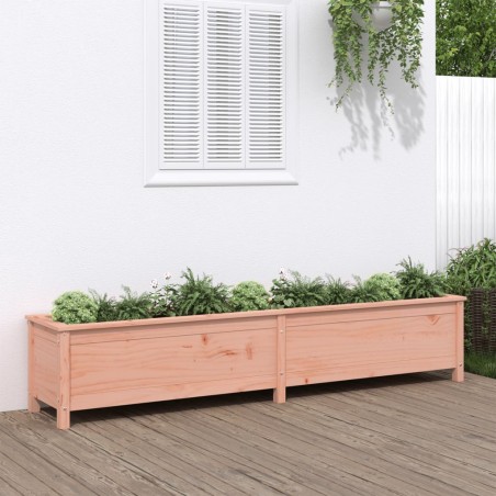 vidaXL Arriate elevado de jardín madera abeto Douglas 199,5x40x39 cm