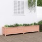 vidaXL Arriate elevado de jardín madera abeto Douglas 199,5x40x39 cm