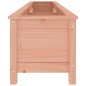 vidaXL Arriate elevado de jardín madera abeto Douglas 199,5x40x39 cm