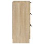 vidaXL Aparadores 2 uds madera contrachapada roble Sonoma 30x30x70 cm vidaXL Aparadores 2 uds madera contrachapada roble Sonoma 30x30x70 cm