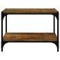 vidaXL Mueble para TV contrachapada y acero roble ahumado 60x33x41 cm vidaXL Mueble para TV contrachapada y acero roble ahumado 60x33x41 cm