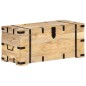 vidaXL Baúl madera maciza de mango 90x40x40 cm vidaXL Baúl madera maciza de mango 90x40x40 cm