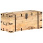 vidaXL Baúl madera maciza de mango 90x40x40 cm vidaXL Baúl madera maciza de mango 90x40x40 cm