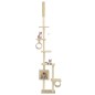 vidaXL Rascador para gatos con postes de sisal beige 260 cm vidaXL Rascador para gatos con postes de sisal beige 260 cm