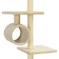 vidaXL Rascador para gatos con postes de sisal beige 260 cm vidaXL Rascador para gatos con postes de sisal beige 260 cm