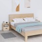 vidaXL Mesitas de noche 2 uds madera maciza de pino 40x34x45 cm