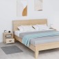 vidaXL Mesitas de noche 2 uds madera maciza de pino 40x34x45 cm