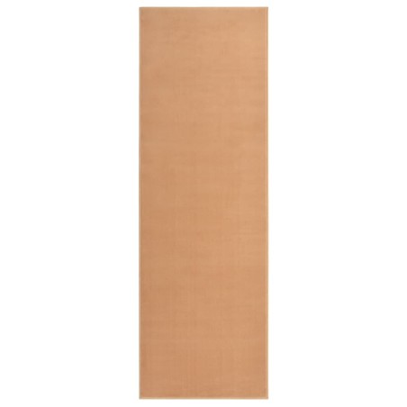 vidaXL Alfombra de pasillo BCF beige 80x250 cm