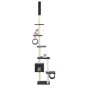 vidaXL Rascador para gatos con postes de sisal azul oscuro 260 cm vidaXL Rascador para gatos con postes de sisal azul oscuro 260 cm