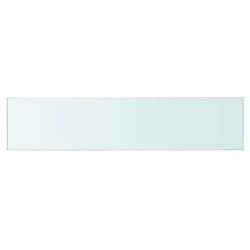 vidaXL Panel de estante vidrio claro 60x12 cm