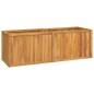 vidaXL Arriate de madera maciza de teca 150x50x50 cm vidaXL Arriate de madera maciza de teca 150x50x50 cm