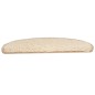 vidaXL Alfombrillas de escalera 10 unidades crema 65x21x4 cm vidaXL Alfombrillas de escalera 10 unidades crema 65x21x4 cm