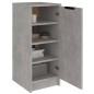 vidaXL Mueble zapatero madera contrachapada gris hormigón 30x35x70 cm vidaXL Mueble zapatero madera contrachapada gris hormigón 30x35x70 cm