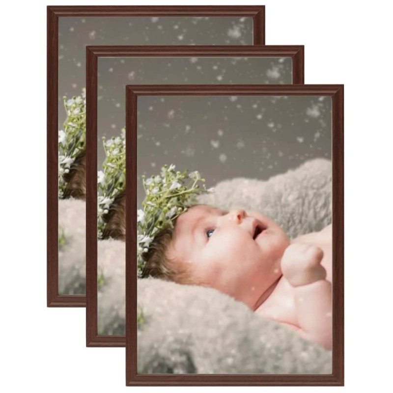 vidaXL Marcos de fotos collage de mesa 3 uds rojo oscuro 10x15 cm vidaXL Marcos de fotos collage de mesa 3 uds rojo oscuro 10x15 cm