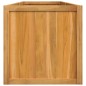 vidaXL Arriate de madera maciza de teca 150x50x50 cm vidaXL Arriate de madera maciza de teca 150x50x50 cm