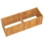 vidaXL Arriate de madera maciza de teca 150x50x50 cm vidaXL Arriate de madera maciza de teca 150x50x50 cm
