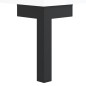 vidaXL Mesita de noche madera de ingeniería blanco brillo 40x35x47,5cm vidaXL Mesita de noche madera de ingeniería blanco brillo 40x35x47,5cm
