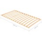 vidaXL Somier de láminas con 13 listones 120x200 cm vidaXL Somier de láminas con 13 listones 120x200 cm