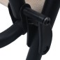 vidaXL Sillas plegables de jardín 2 unidades textilene gris taupe vidaXL Sillas plegables de jardín 2 unidades textilene gris taupe