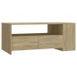 vidaXL Mesa de centro madera de ingeniería roble Sonoma 102x55x42 cm vidaXL Mesa de centro madera de ingeniería roble Sonoma 102x55x42 cm