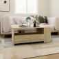 vidaXL Mesa de centro madera de ingeniería roble Sonoma 102x55x42 cm vidaXL Mesa de centro madera de ingeniería roble Sonoma 102x55x42 cm