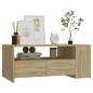 vidaXL Mesa de centro madera de ingeniería roble Sonoma 102x55x42 cm vidaXL Mesa de centro madera de ingeniería roble Sonoma 102x55x42 cm