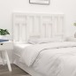 vidaXL Cabecero de cama madera maciza de pino blanco 185,5x4x100 cm vidaXL Cabecero de cama madera maciza de pino blanco 185,5x4x100 cm