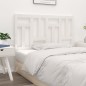 vidaXL Cabecero de cama madera maciza de pino blanco 185,5x4x100 cm vidaXL Cabecero de cama madera maciza de pino blanco 185,5x4x100 cm
