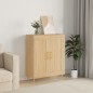 vidaXL Aparador de madera de ingeniería roble Sonoma 69,5x34x90 cm vidaXL Aparador de madera de ingeniería roble Sonoma 69,5x34x90 cm