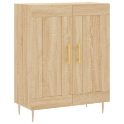 vidaXL Aparador de madera de ingeniería roble Sonoma 69,5x34x90 cm