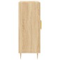 vidaXL Aparador de madera de ingeniería roble Sonoma 69,5x34x90 cm vidaXL Aparador de madera de ingeniería roble Sonoma 69,5x34x90 cm