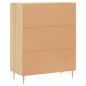 vidaXL Aparador de madera de ingeniería roble Sonoma 69,5x34x90 cm vidaXL Aparador de madera de ingeniería roble Sonoma 69,5x34x90 cm