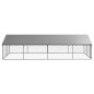 vidaXL Perrera de exterior con tejado 600x300x150 cm